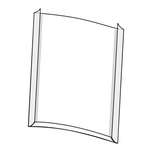 Formularhalter, Hart-PVC 