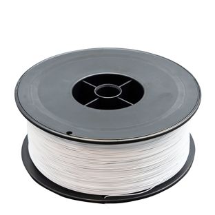 Heftdraht aus Eisen weiß  | No. 25 - ⌀ 0,55 mm  | Spule mit ca. 2 kg 