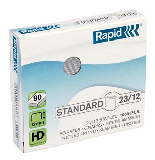 Rapid Heftklammern, STANDARD, Pack mit 1.000 Stück 