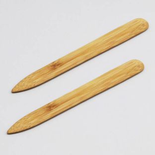 Falzbein Holz, spitz 195 mm