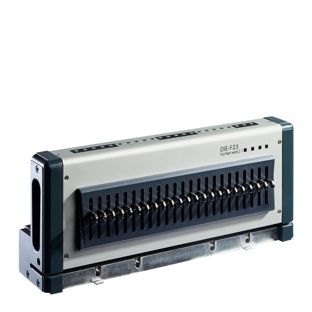 Stanzwerkzeug A23 für Stanzmaschine D600, 2:1 Teilung, eckige Löcher 