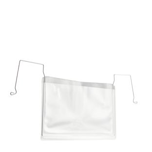Drahtbügeltaschen für DIN A5, Breitseite offen Großverpackung (zu 100) 