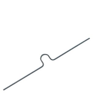 Kalenderaufhänger, extra grande silber  | 150 mm