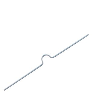 Vorgebogener Kalenderaufhänger 150 mm | silber 