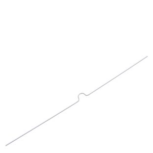 Vorgebogener Kalenderaufhänger 250 mm | weiß 