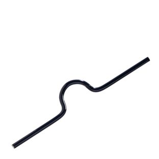 Vorgebogener Kalenderaufhänger 70 mm | schwarz 