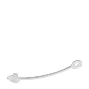 Nylonclip, 55 mm lang, transparent 