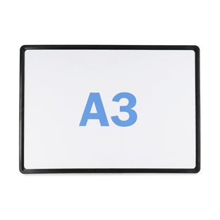 Plakatrahmen, Kunststoff A3  | schwarz 