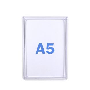 Plakatrahmen, Kunststoff A5  | transparent 
