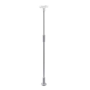 Teleskopstangen für Plakatrahmen  silber  | höhenverstellbar 600 - 900 mm 