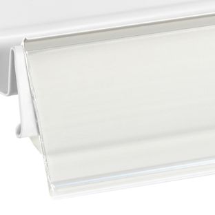 Scannerschiene LS für Linde-, Storebest- und Tegometallregale 1240 mm | weiß 