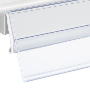 Scannerschiene TE für Tegometallregale 39 mm | 1240 mm | transparent 
