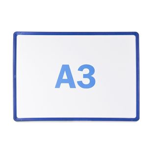 Plakatrahmen, Kunststoff blau | A3