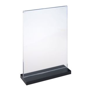 magnetischer T-Aufsteller mit schwarzem Sockel 