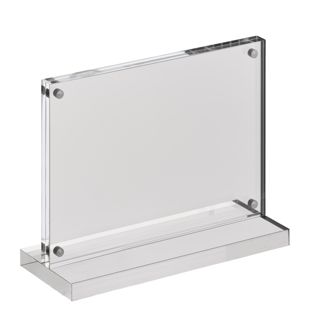 magnetischer T-Aufsteller A6 105 x 148 mm  | Querformat 
