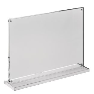 magnetischer T-Aufsteller A4 210 x 297 mm  | Querformat 
