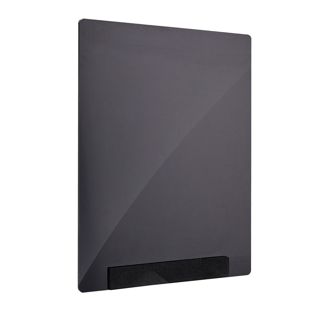Acrylplatte für variables Stecksystem MODUL, Kreidetafel schwarz, PMMA A6
