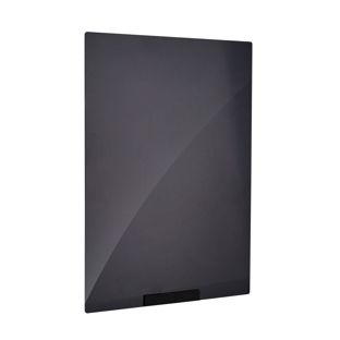 Acrylplatte für variables Stecksystem MODUL, Kreidetafel schwarz, PMMA A4