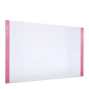 Acrylglastasche mit Reinacrylat-Klebeband A4  | Querformat 