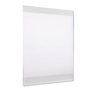 Acrylglastasche mit PE-Schaumklebeband Hochformat | A6
