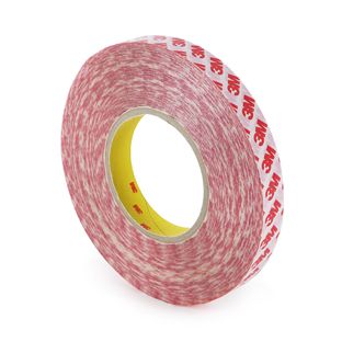 3M GPT-020F, Doppelseitiges PET-Klebeband, sehr starker Acrylatklebstoff 19 mm