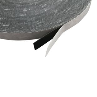 Doppelseitiges PE-Schaumklebeband, schwarz, 1 mm dick, stark haftend, EL100-02 15 mm