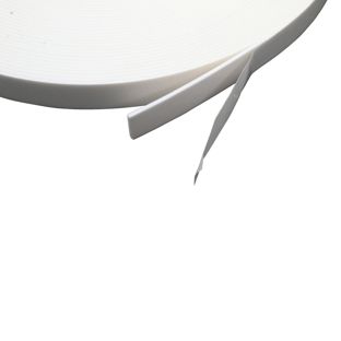 Doppelseitiges PE-Schaumklebeband, weiß, 1 mm dick, stark haftend, EL100 9 mm