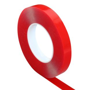 Reinacrylat-Doppelklebeband, hochtransparent, 2 mm dick, 19 mm breit, sehr stark haftend, OL200, 