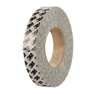 3M 9086, Doppelseitiges Papiervlies-Klebeband, sehr starker Acrylatklebstoff 25 mm