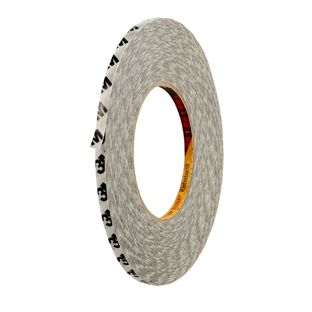 3M 9086, Doppelseitiges Papiervlies-Klebeband, sehr starker Acrylatklebstoff 6 mm