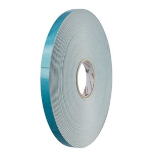 DuploCOLL 918, Doppelseitiges PE-Schaumstoffklebeband, weiß, 1 mm dick, stark haftend 19 mm