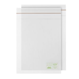Druckverschlussbeutel, umweltfreundliche PLA-Folie 160 x 220 mm 
