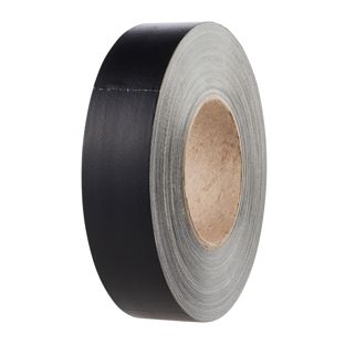 Premium Gewebeband matt schwarz  | 38 mm