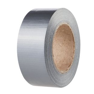 Gewebeband stark und permanent klebend silber  | 48 mm