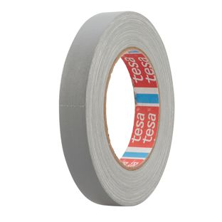 tesa 4651, Premium Gewebeband kunststoffbeschichtet 19 mm | grau 