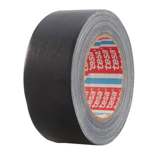 tesa 4651, Premium Gewebeband kunststoffbeschichtet 50 mm | schwarz 