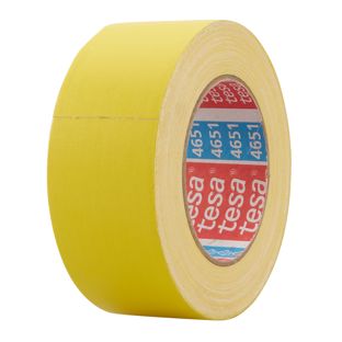 tesa 4651, Premium Gewebeband kunststoffbeschichtet 50 mm | gelb 