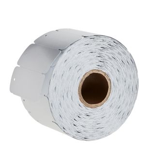 Kartonetiketten auf Rolle 35 x 75 mm 