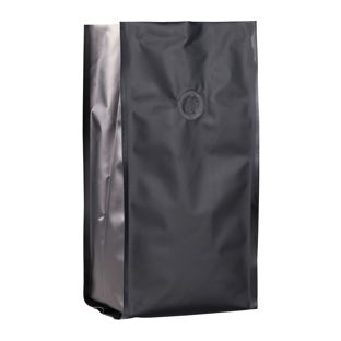 Kaffeebeutel mit Aromaschutzventil, schwarz 