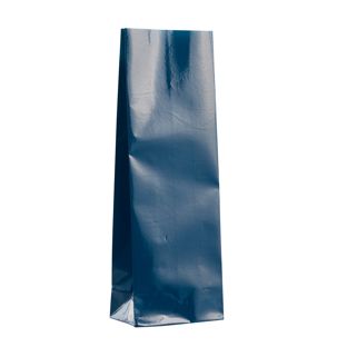 Blockbodenbeutel blau 70 x 40 x 205 mm 