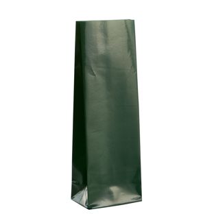 Blockbodenbeutel grün 70 x 40 x 205 mm 