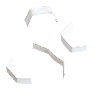 Clipbandverschluss weiß | 33 mm