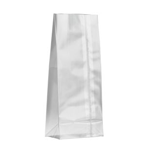 Blockbodenbeutel mit Siegelnaht, OPP-Folie, 60 x 40 x 150 mm  | 40 µm