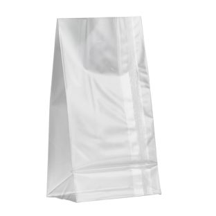Blockbodenbeutel mit Siegelnaht, OPP-Folie, 80 x 50 x 150 mm | 40 µm