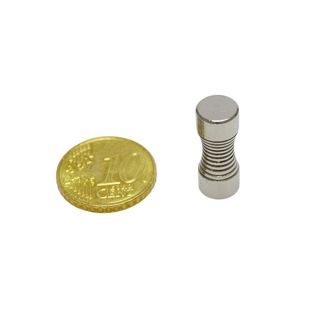 Griffmagnet Hantelform, Neodym mit Metallgehäuse, Pack mit 5 Stück 