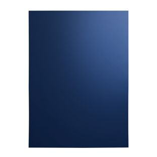 Rückendeckel Karton A4, Nobless, ohne Rille, blau 