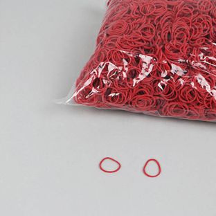 Gummiringe, rot 15 mm | 1 mm