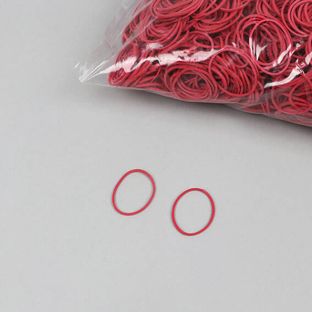 Gummiringe, rot 25 mm | 1 mm
