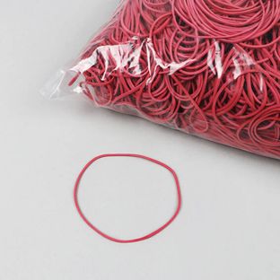 Gummiringe, rot 70 mm | 1 mm