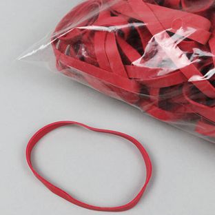 Gummiringe, rot 80 mm | 8 mm